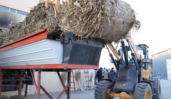 山西長治市用上秸稈鍋爐，暖身又暖心